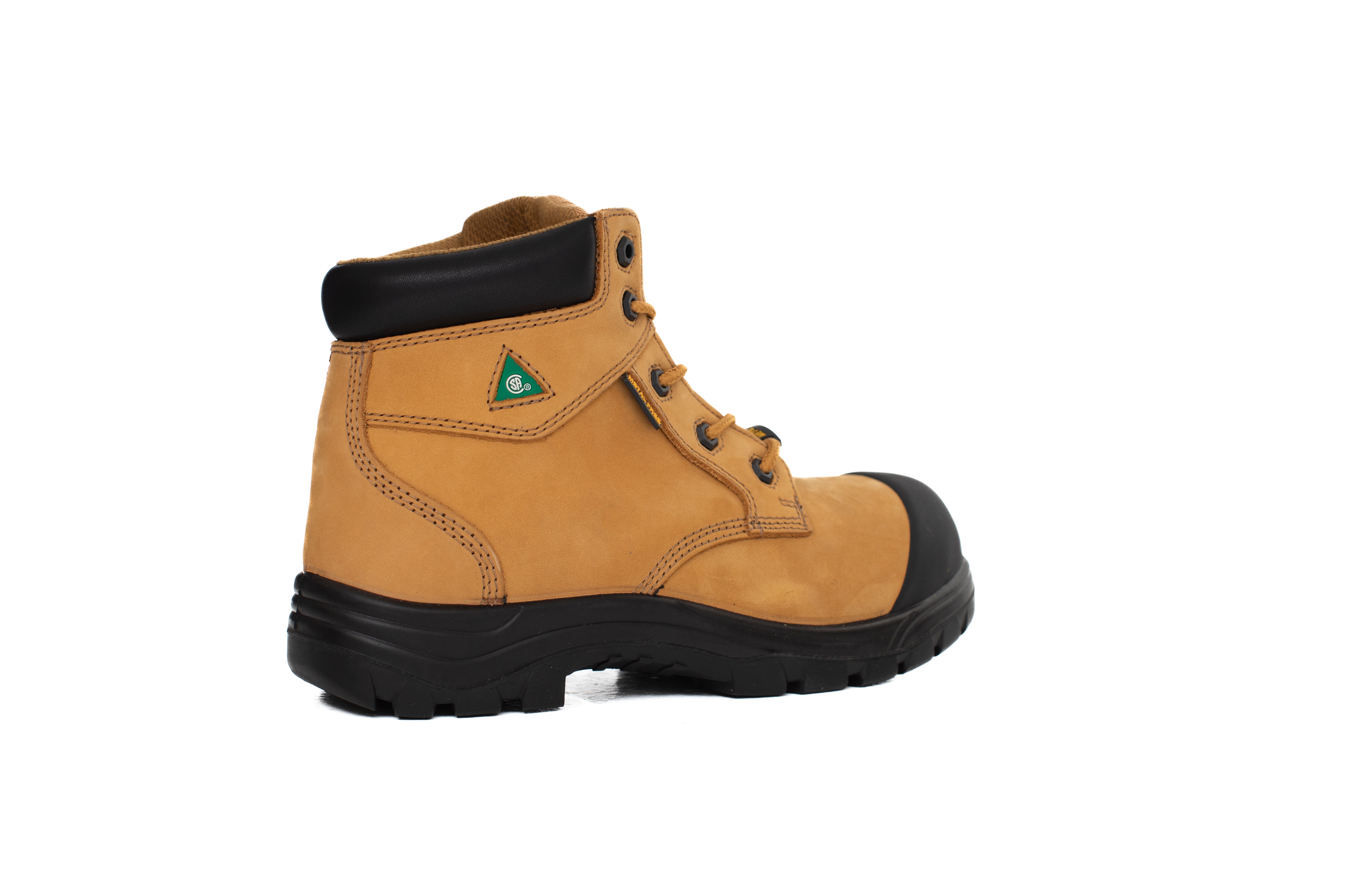 ESR rated women's safety boot Canada comfortable long shifts tan