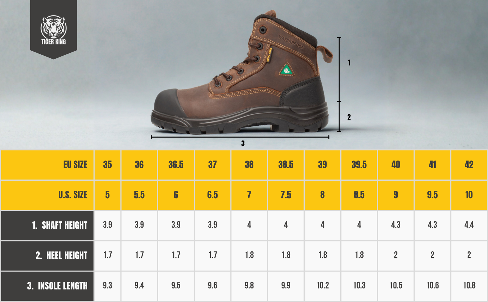 Niagara Women Size Measurement Chart