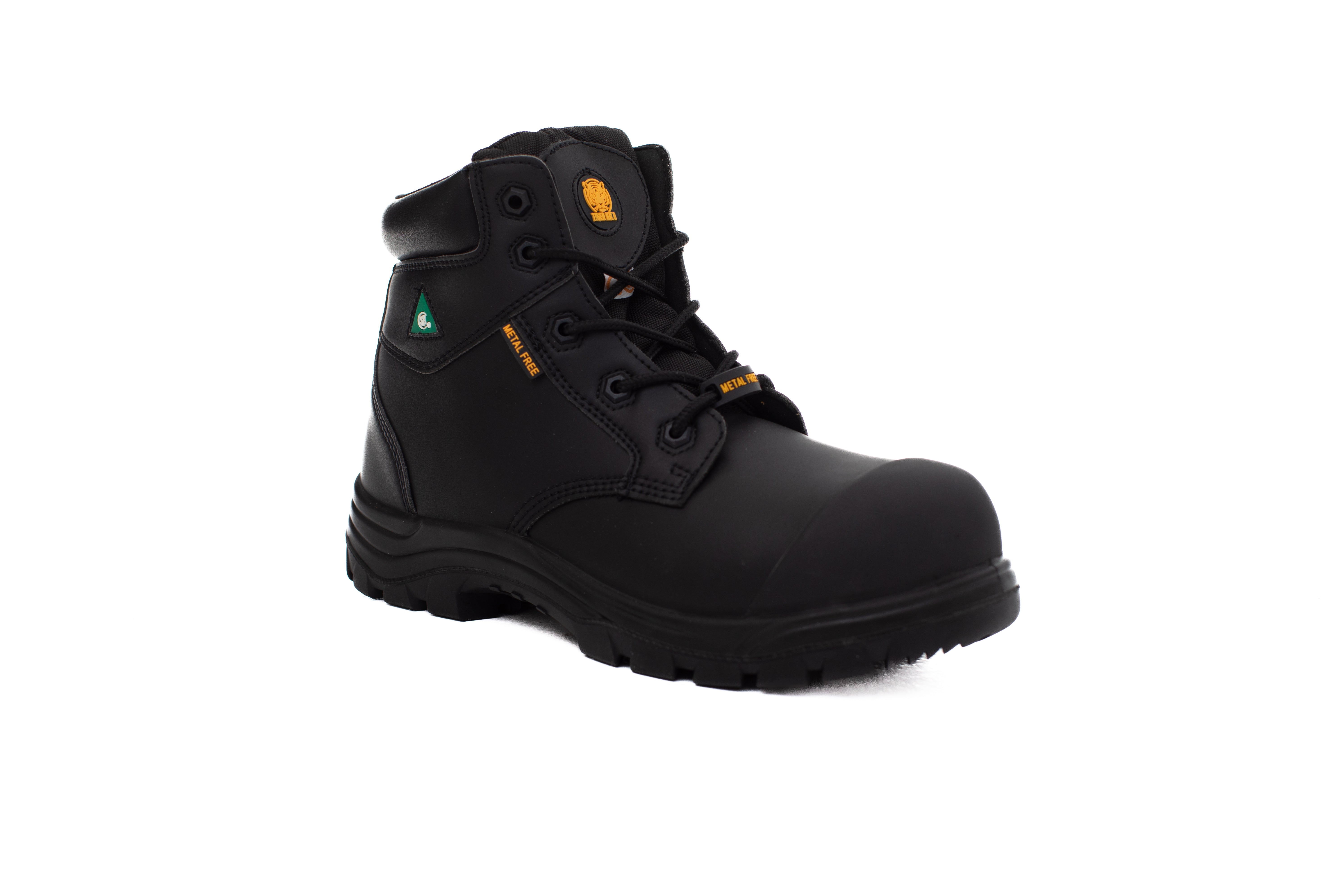 ESR rated men's CSA safety boot Canada comfortable long shifts black